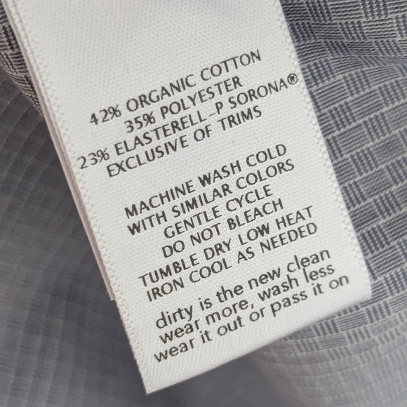 Toad&Co Light Gray Patterned Shirt - Picture 4 of 5